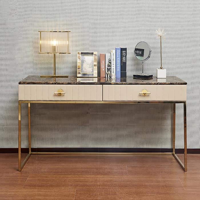 Contemporary Minimalist Home Study Desk Table